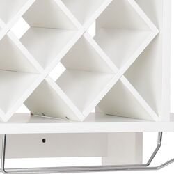 Raft pentru sticle Costway HW57399WH (White) Thumb