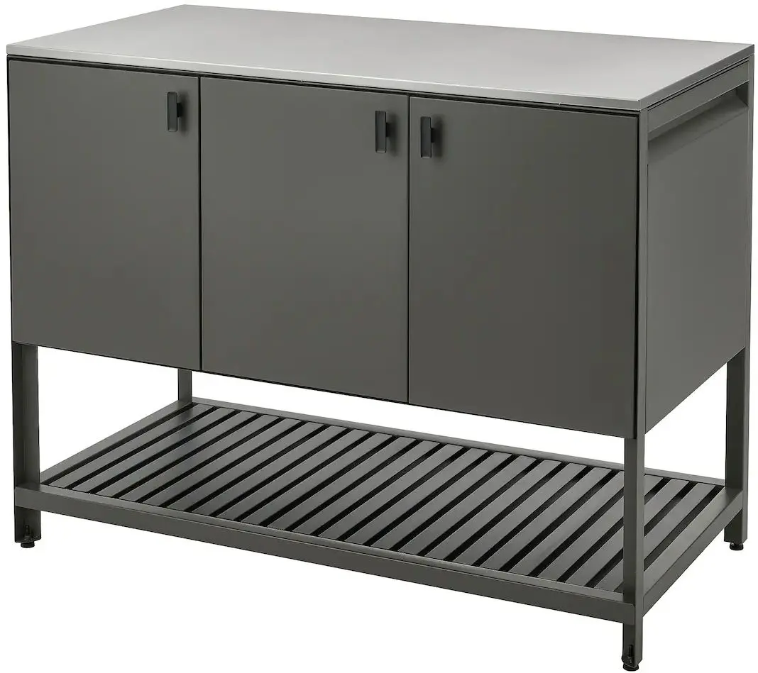 Кухонный островок Ikea Batskar 120х60 (Темно-Серый) - 2
