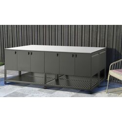 Insula bucatarie Ikea Batskar 240х120 (Gri Inchis) Thumb