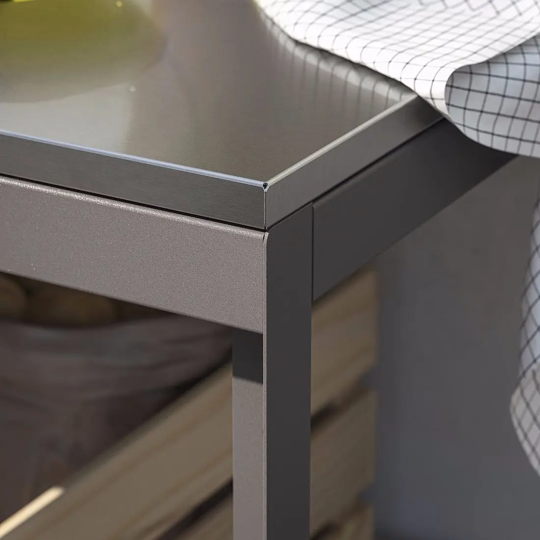 Кухонный островок Ikea Batskar 60х60 (Темно-Серый) - 5