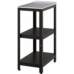Insula bucatarie Ikea Grillskar 39x61 (Negru/Inox) Thumb
