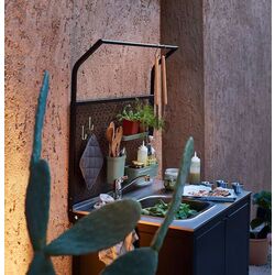 Кухонный островок Ikea Grillskar задняя панель 86x61x176 (Черный/Нержавеющая сталь) Thumb