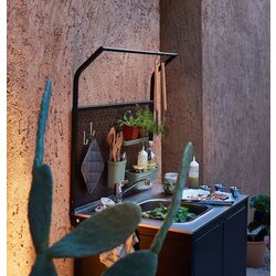 Insula bucatarie Ikea Grillskar panou posterior/usi 86x61x176 (Inox) Thumb