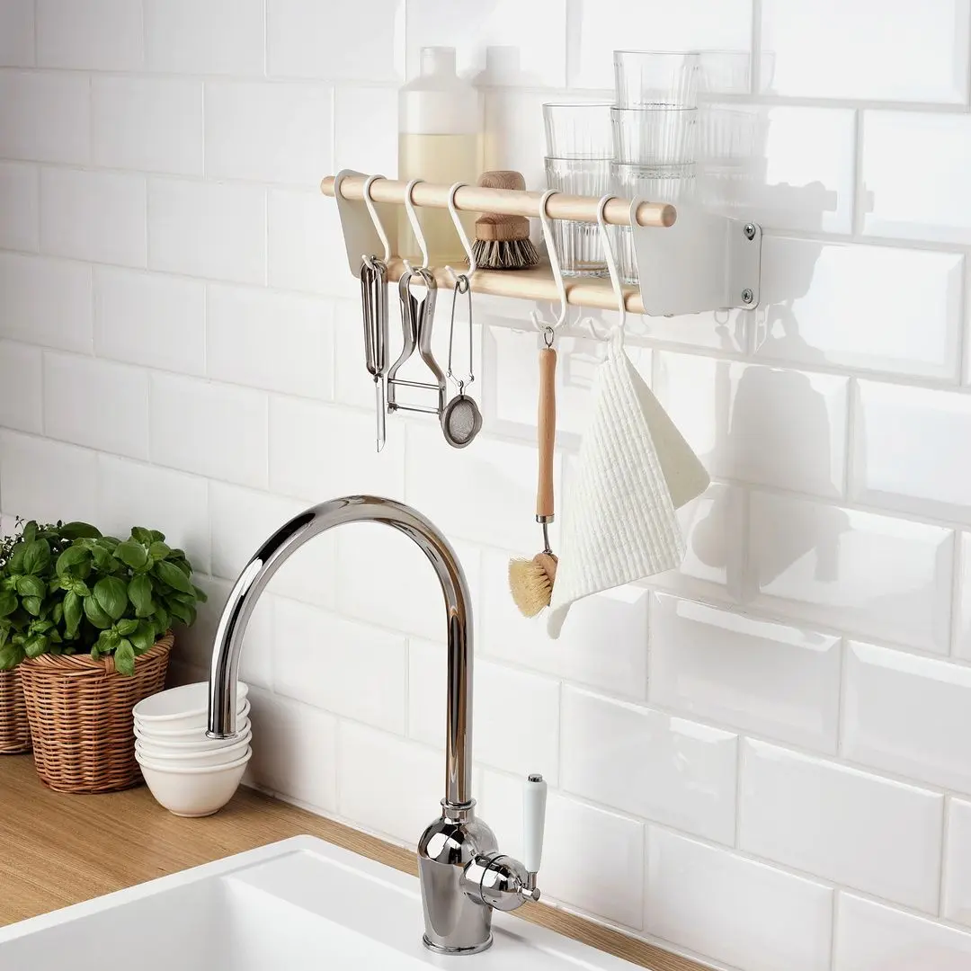 Raft Ikea Nereby 40x10 (Mesteacăn)