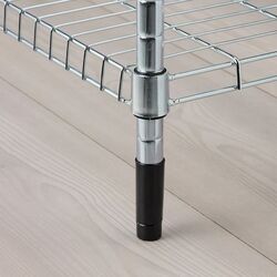 Etajera Ikea Omar cu 3 cosuri/galvanizat 92x36x94 (Inox) Thumb