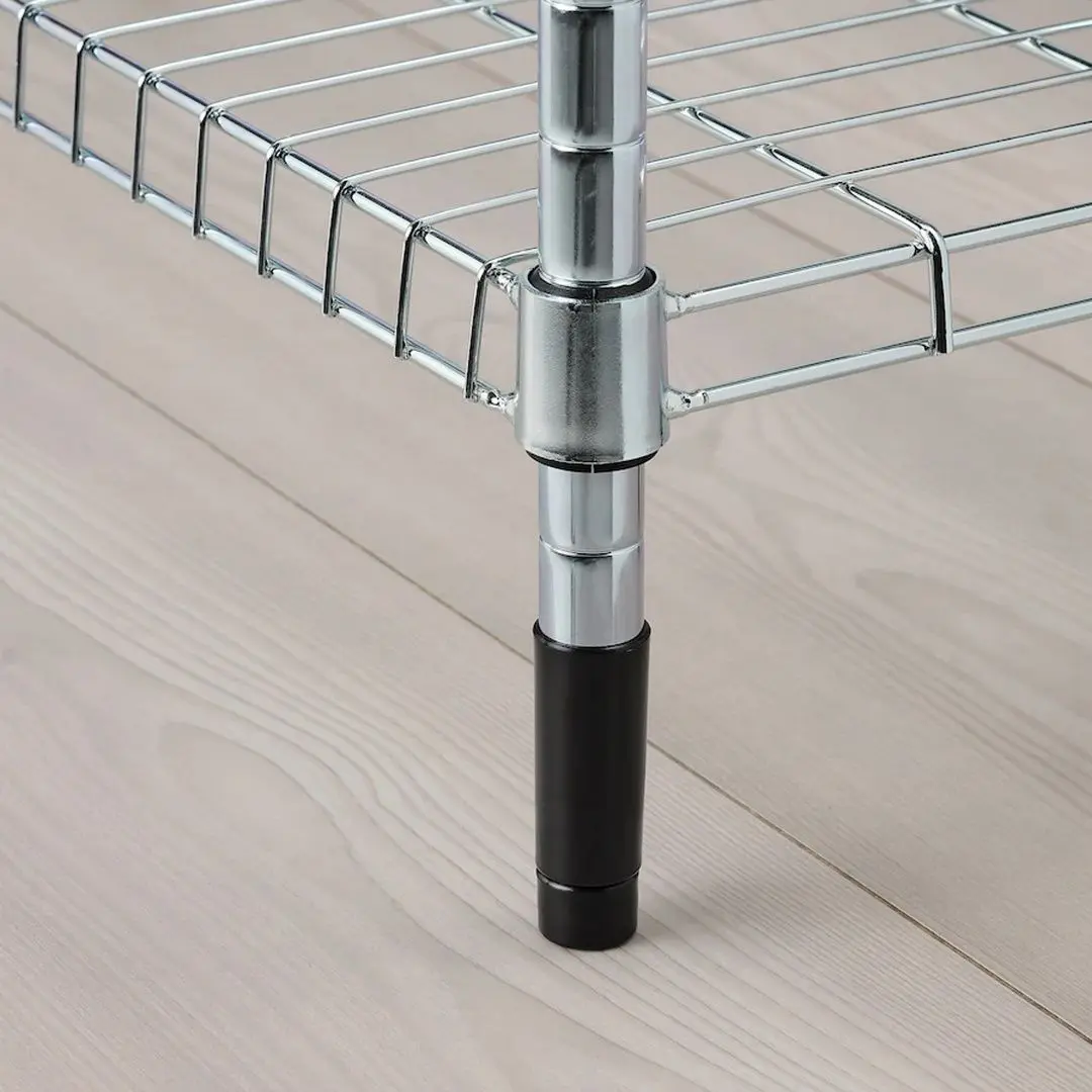 Etajera Ikea Omar cu 3 cosuri/galvanizat 92x36x94 (Inox)