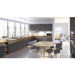 Penal Mobhaus Vega 60 DKS-210 3S 1F (Lancelot Oak/Matte Gray) Thumb