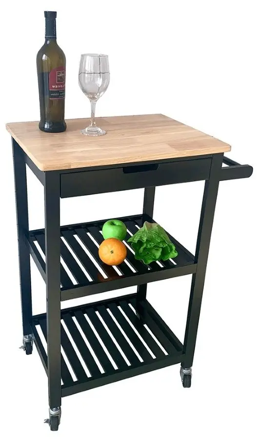 Сервировочная тележка Mobhaus Arete (Natural/Black)