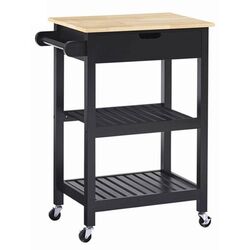 Carucior de servire Mobhaus Arete (Natural/Black)