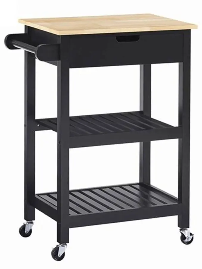 Сервировочная тележка Mobhaus Arete (Natural/Black)