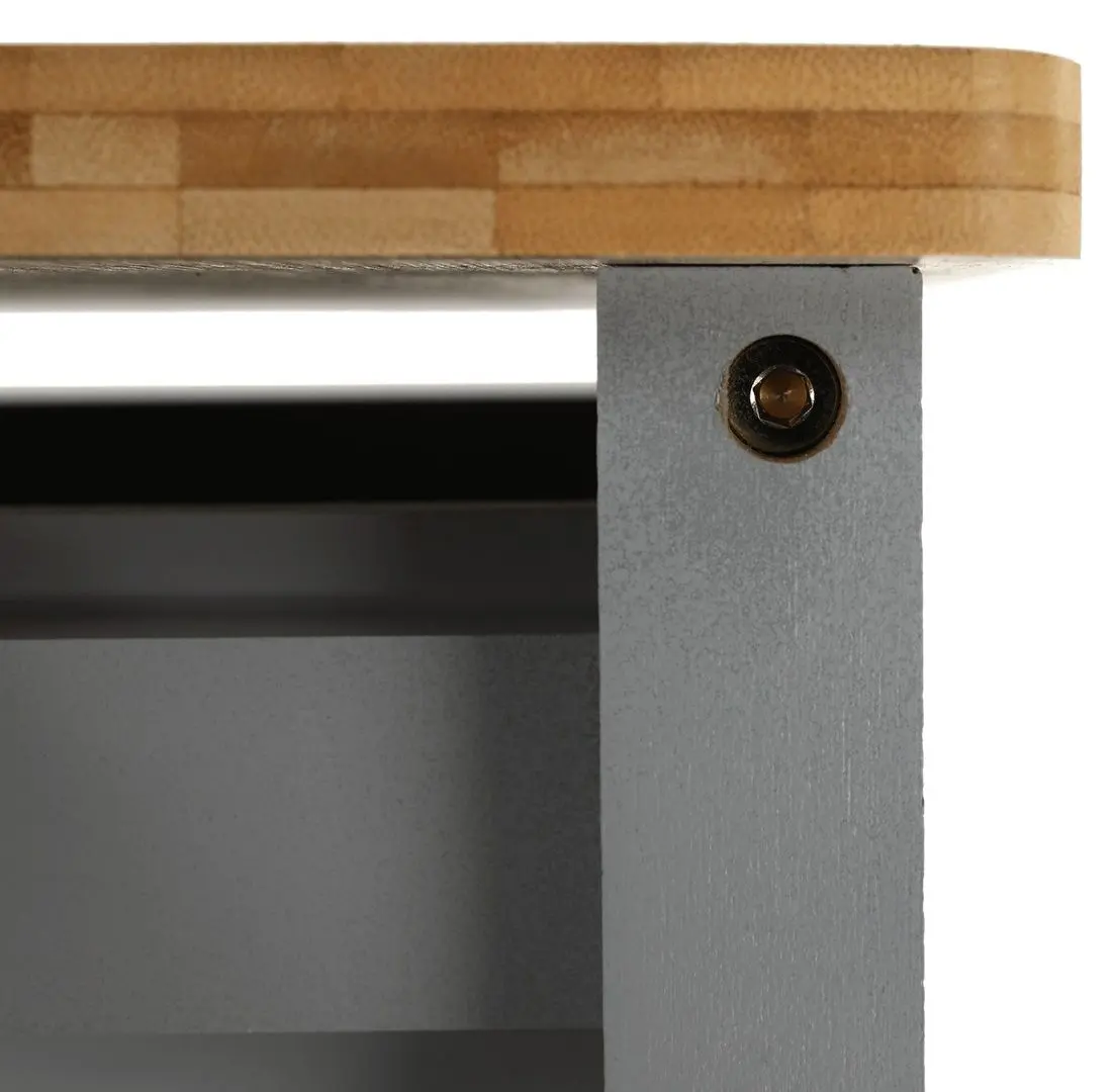 Carucior de servire Mobhaus Arete (Natural/Gray)