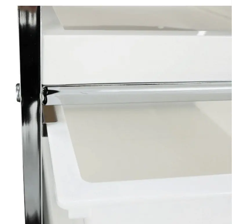 Carucior de servire Mobhaus Corfu (White/Chrome)