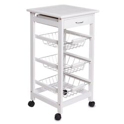 Carucior de servire Mobhaus Korus (White)