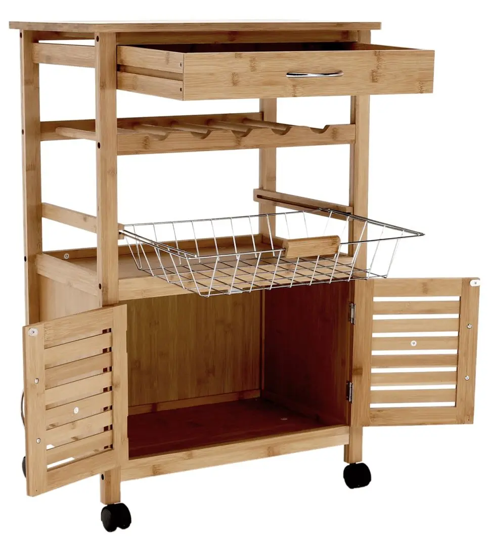 Сервировочная тележка Mobhaus Navid (Natural)