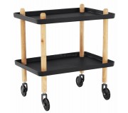 Carucior de servire Mobhaus Ponto (Natural/Black)