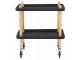 Carucior de servire Mobhaus Ponto (Natural/Black)