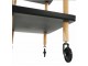 Carucior de servire Mobhaus Ponto (Natural/Black)