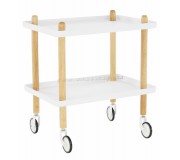 Carucior de servire Mobhaus Ponto (Natural/White)