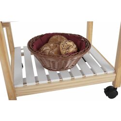 Сервировочная тележка Mobhaus Rapid (White/Natural) Thumb