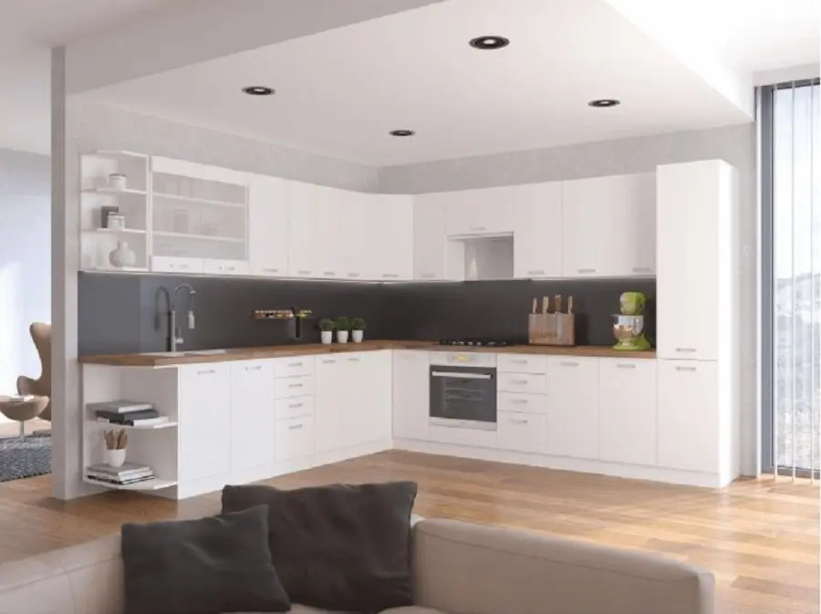 Шкаф Mobhaus Split 40 DK-210 2F (White)