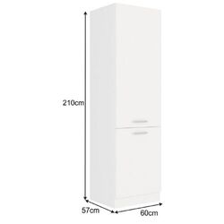 Шкаф Mobhaus Split 60 DK-210 2F (White) Thumb