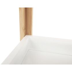 Etajera de colt Mobhaus Fong (White/Natural) Thumb