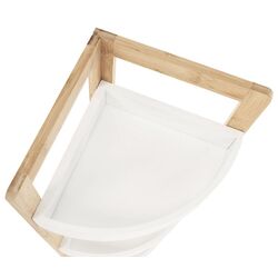 Etajera de colt Mobhaus Fong (White/Natural) Thumb