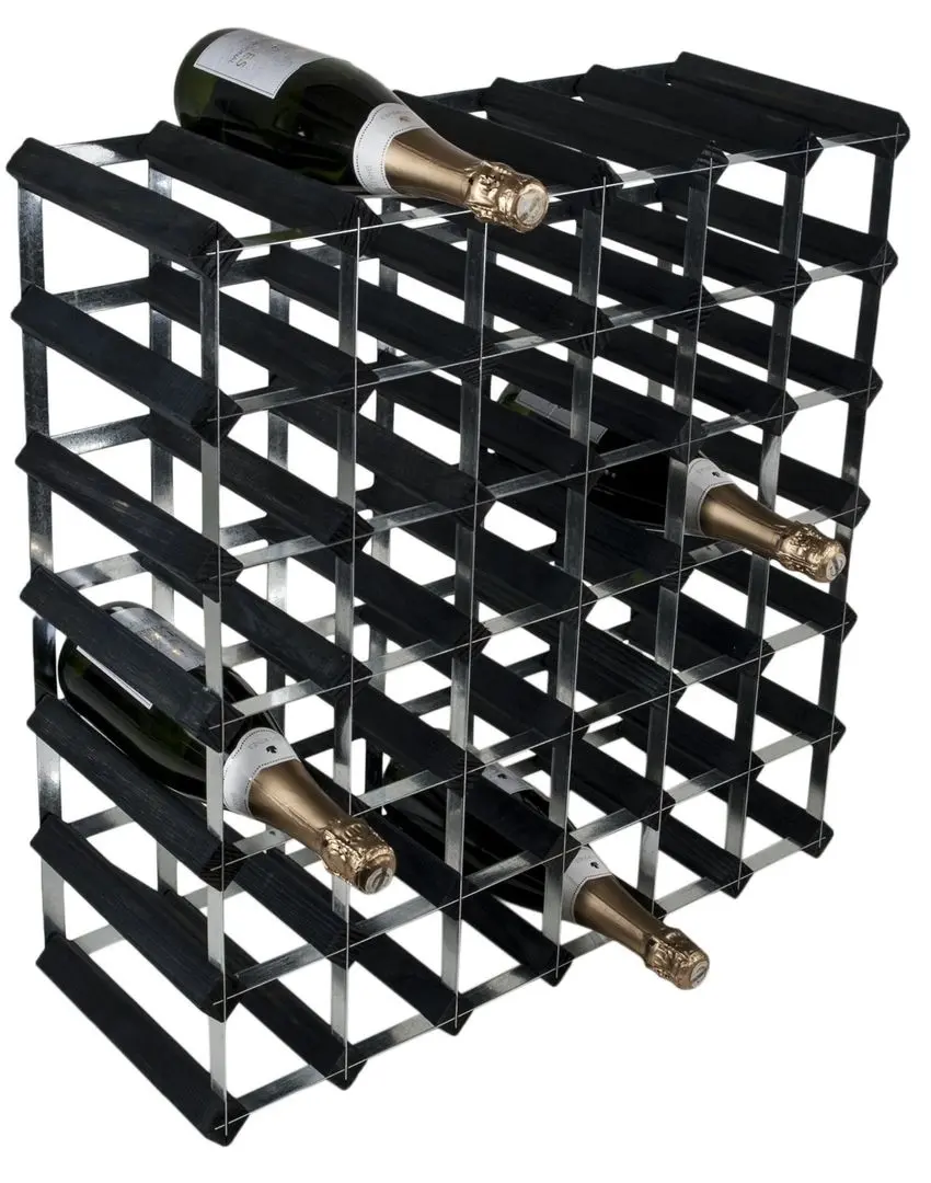 Suport pentru sticle de vin RTA WINE0074 (Black Ash) - 2