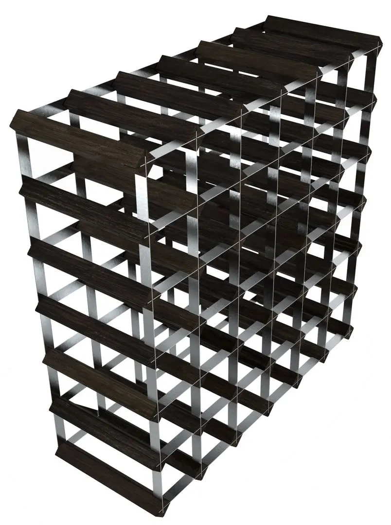 Suport pentru sticle de vin RTA WINE0074 (Black Ash)