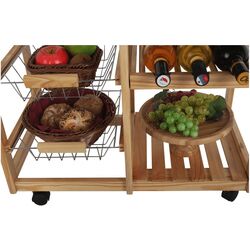 Carucior de servire Tempo Kondela Cayman (Natural) Thumb