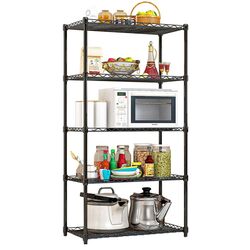 Etajera Tempo Kondela Suer Typ 2 (Black)