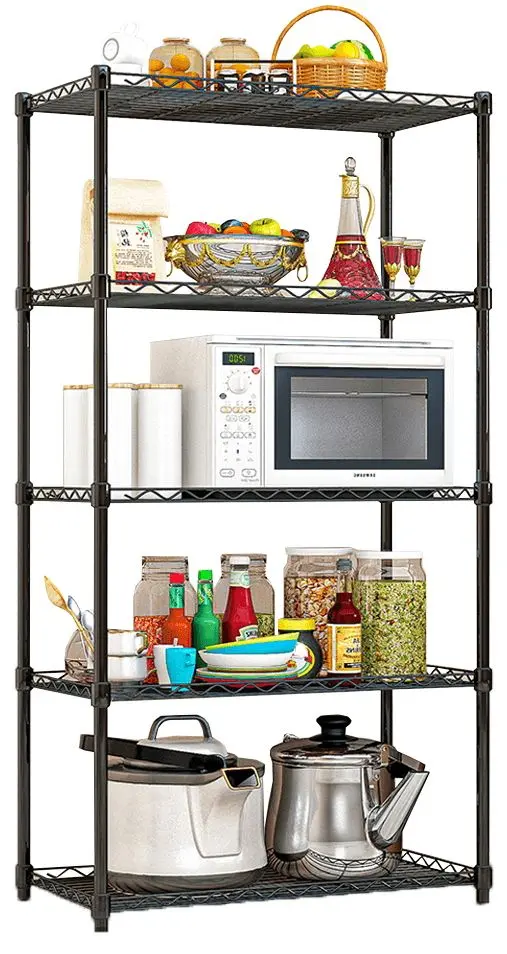 Etajera Tempo Kondela Suer Typ 2 (Black)