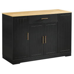 Кухонный остров Tempo Kondela Torio (Black/Oak) Thumb