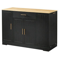 Кухонный остров Tempo Kondela Torio (Black/Oak) Thumb