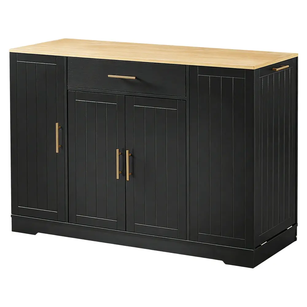 Кухонный остров Tempo Kondela Torio (Black/Oak) - 7