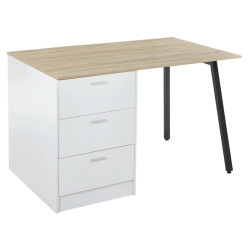 Кухонный островок Tempo Kondela Xilo 150x90 (Oak/White) Thumb