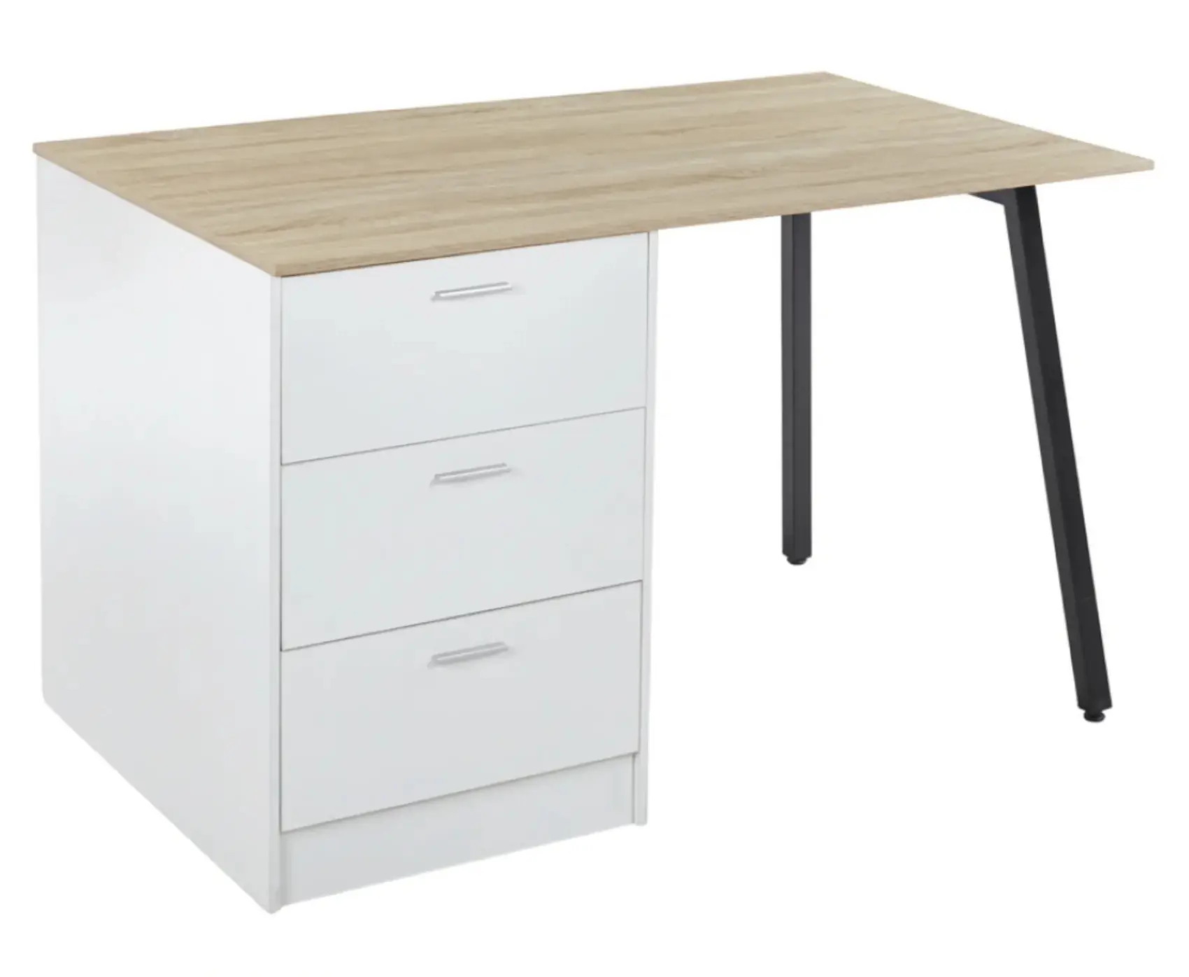 Кухонный островок Tempo Kondela Xilo 150x90 (Oak/White) - 3