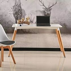 Стол Chomik FAT1132 75x120 (White/Oak) Thumb