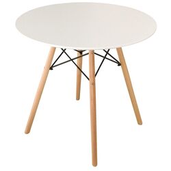 Стол Chomik FAT1170 72x80 (White/Oak) Thumb