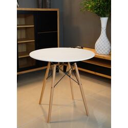 Стол Chomik FAT1170 72x80 (White/Oak)