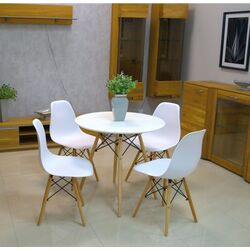 Стол Chomik FAT1170 72x80 (White/Oak) Thumb