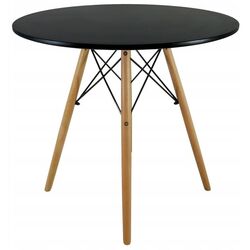 Стол Chomik FAT1187 72x80 (Black/Oak) Thumb