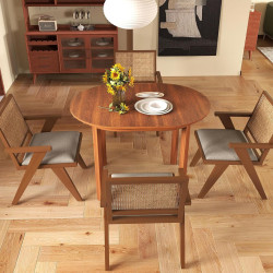 Masa Costway HV10786WT (Walnut) Thumb