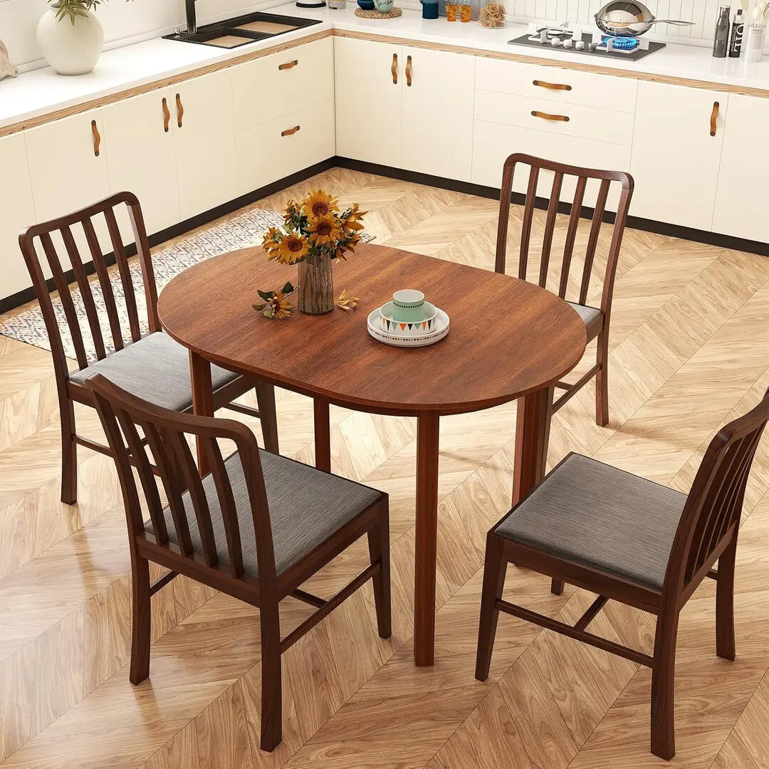 Masa Costway HV10786WT (Walnut)