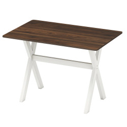 Стол Costway HV10807WH (White/Brown) Thumb