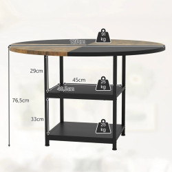 Masa Costway JV12901BK (Black) Thumb