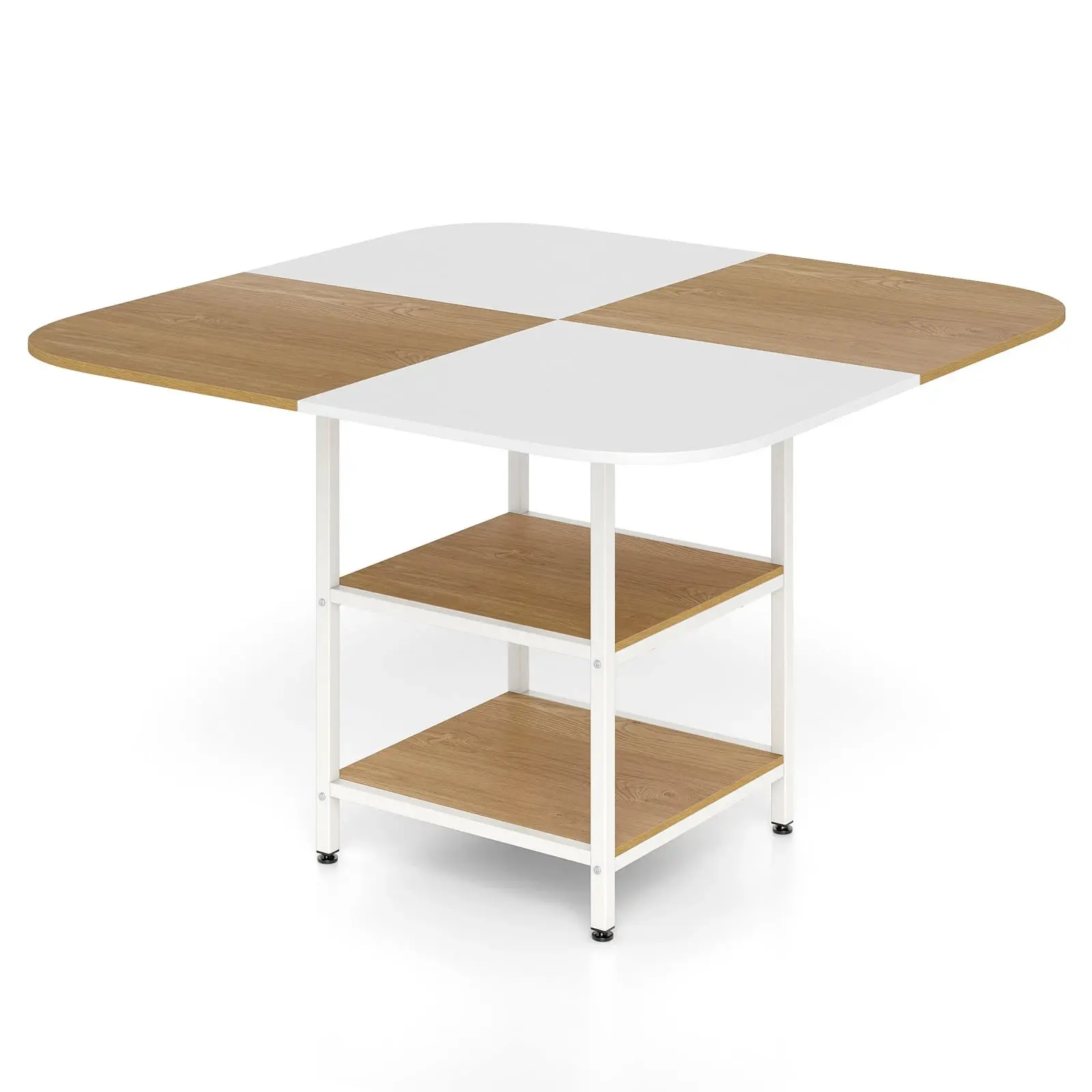Стол Costway JV13609NA (Natural/White) - 2