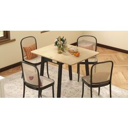 Masa extensibila Costway JV11365NA (Natural/Black) Thumb