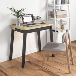 Masa extensibila Costway JV11365NA (Natural/Black) Thumb