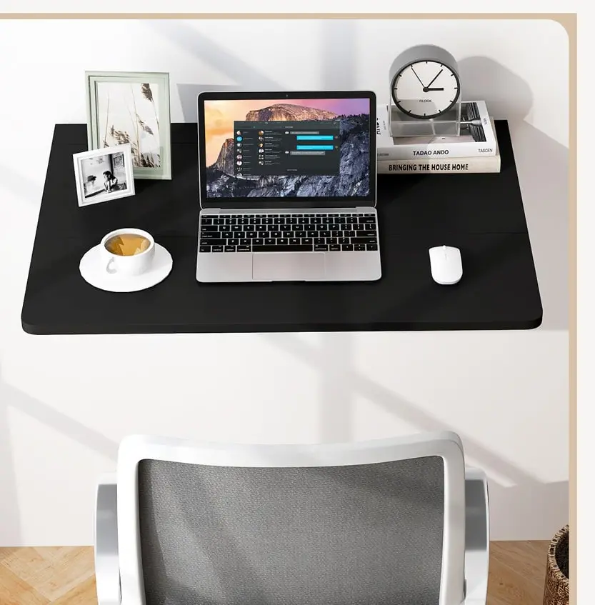 Стол раскладной настенный Costway CB10641BK (Black)